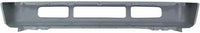 Front Bumper Primed Steel + Upper Molding + Lower Valance Spoiler Textured Direct Replacement Compatible With 2008-2010 Ford F-250 F-350 Super Duty FO1044103 FO1002403 FO1093114