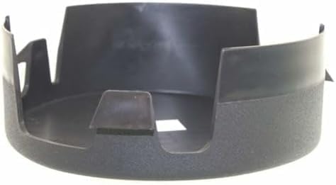 Front Bumper Lower Valance Air Deflector Textured + Fog Lamp Covers Left Driver & Right Passenger Side Direct Replacement Compatible With 2007-2013 GMC Sierra 1500 GM1015100 GM1039105