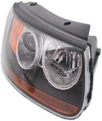 Set Of 2 Front Head Light Assembly Plastic Left Driver & Right Passenger Side Direct Replacement Compatible With 2007-2008 Hyundai Santa Fe HY2502139 HY2503139 921010W050 921020W050