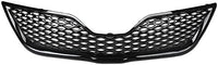 Front Grille Assembly Primed Shell And Insert Plastic Direct Replacement Compatible With 2010-2011 Toyota Camry TO1200323 5310106200C0