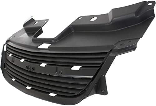 Front Grille Upper Painted Gray Shell And Insert Direct Replacement Compatible With 2005-2010 Chevrolet Cobalt GM1200545 15274493