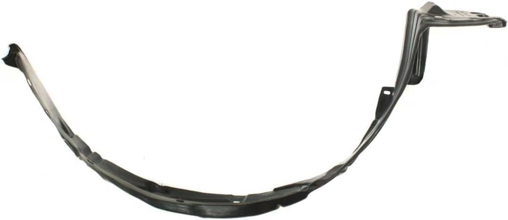 Front Fender Liner Left Driver Side Direct Replacement Compatible With 2004-2005 Honda Civic HO1248121 74151S5AJ00