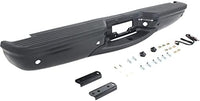 Step Bumper Assembly Primed Steel With Rear Object Sensor Hole Direct Replacement Compatible With 2000-2005 Ford Excursion REPF823904 3C7Z17906CAA-PFM