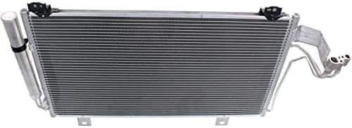 Front AC Condenser Aluminum Core Direct Replacement Compatible With 2014-2018 Mazda 3/2014-2021 6 MA3030162 GHR161480B