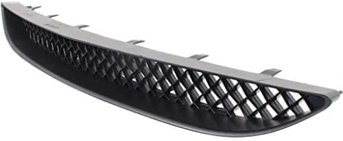 Front Bumper Grille Textured Plastic Direct Replacement Compatible With 2011-2014 Chrysler 200 CH1036118 68082051AB