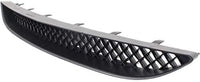 Front Bumper Grille Textured Plastic Direct Replacement Compatible With 2011-2014 Chrysler 200 CH1036118 68082051AB