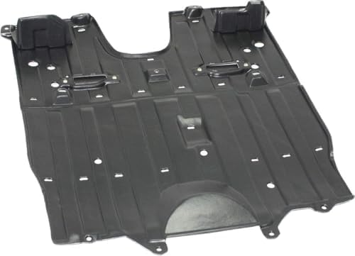 Set of 2 Front Engine Splash Shield Under Cover Direct Replacement Compatible with 2006-2011 Honda Civic HO1228112 HO1228135 74111SNAA00 74110SNCA00