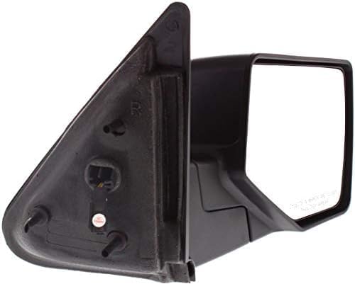 Set Of 2 Front Power Mirror Manual Folding Non-Heated Textured Left Driver & Right Passenger Side Direct Replacement Compatible With 2006-2011 Ford Ranger FO1320282 FO1321282