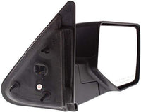 Set Of 2 Front Power Mirror Manual Folding Non-Heated Textured Left Driver & Right Passenger Side Direct Replacement Compatible With 2006-2011 Ford Ranger FO1320282 FO1321282