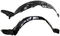 Set Of 2 Front Fender Liner Plastic Left Driver & Right Passenger Side Direct Replacement Compatible With 2005-2010 Scion tC SC1248105 SC1249104 5387521060 5387621060