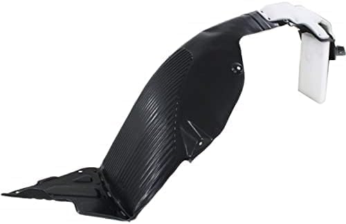 Set Of 2 Front Fender Liner Right Passenger & Left Driver Side Direct Replacement Compatible With 2014-2016 Kia Forte / Forte5 KI1249122 KI1248122 86812A7000 86811A7000