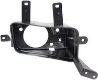 Set of 2 Front Fog Light Bracket Plastic Left Driver & Right Passenger Side Direct Replacement Compatible with 2015-2020 Chevrolet Suburban / GMC Yukon GM1039189 GM1038189 22936483