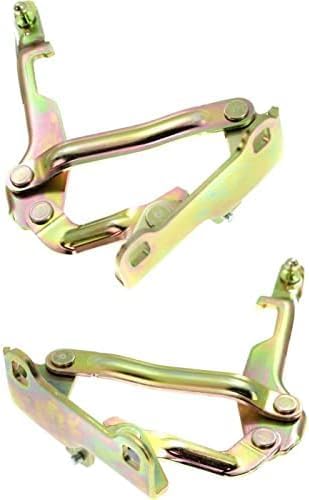Set of 2 Front Hood Hinge Steel Right Passenger & Left Driver Side Direct Replacement Compatible with 2004-2010 Infiniti QX56 / 2004-2015 Nissan Armada/Titan IN1236103 IN1236104