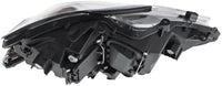 Front Head Light Lens And Housing Halogen Left Driver Side Direct Replacement Compatible With 2006-2008 Lexus IS250 / IS350 LX2502132 8117053270