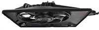 Front Radiator Cooling Fan Assembly Plastic Direct Replacement Compatible with 2010-2012 Hyundai Santa Fe / 2011-2015 Kia Sorento HY3115130 253801U201