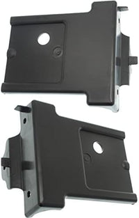 Set of 2 Front Bumper Lower Bracket Plastic Right Passenger & Left Driver Side Direct Replacement Compatible With 2015-2020 Cadillac Escalade/GMC Yukon/XL GM1043135 GM1042135