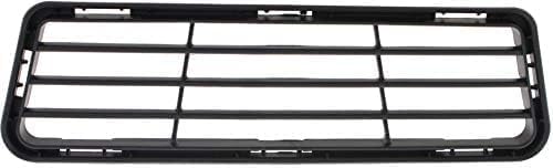 Front Bumper Cover Primed + Lower Grille Textured Direct Replacement Compatible With 2012-2014 Toyota Camry TO1000379 TO1036129 5211906975 5311206210