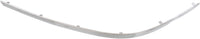 Front Bumper Outer Trim Molding Chrome Direct Replacement Compatible With 2010-2013 Mercedes Benz E-Class MB1046115 2078851921