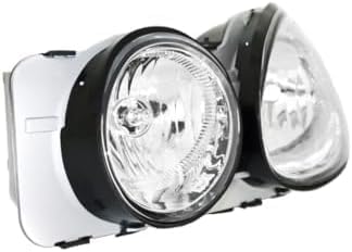 Set of 2 Front Headlight Assembly Right Passenger & Left Driver Side Direct Replacement Compatible With 2005-2007 Buick Allure/LaCrosse GM2518142 GM2519142 25942066 25942067