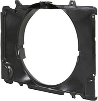 Front Upper Radiator Fan Shroud Assembly Plastic Direct Replacement Compatible with 1986-1997 Nissan Pickup NI3110101 2147601G00