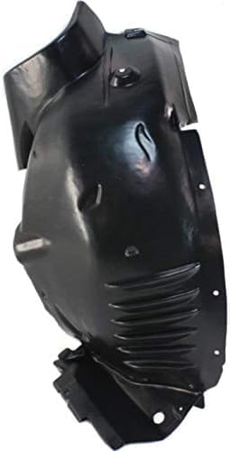 Set Of 2 Front Fender Liner Plastic Left Driver & Right Passenger Side Direct Replacement Compatible With 2008-2011 Mercedes Benz C-Class MB1249145 MB1248145