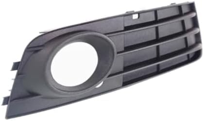 Set Of 2 Front Fog Light Molding Primed Plastic Left Driver & Right Passenger Side Direct Replacement Compatible With 2009-2012 Audi A4 AU1038119 AU1039119 8K0807682A01C 8K0807681A01C