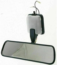 AUTOS PARTS PLUS Rear View Interior Mirror With Light Direct Replacement Compatible With 1989-1995 Toyota Pickup / 1990-1995 4Runner TO2950105 878108914204