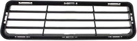 Front Bumper Lower Grille Textured + Fog Light Molding + Bezels + Brackets Left Driver & Right Passenger Side Direct Replacement Compatible With 2012-2014 Toyota Camry TO1036129