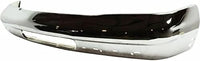 Front Bumper Chrome Steel Direct Replacement Compatible With 1992-2007 Ford E-Series FO1002348 4C2Z17757DA