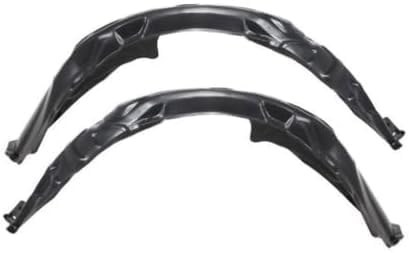 Set Of 2 Front Fender Liner Plastic Left Driver & Right Passenger Side Direct Replacement Compatible With 2002-2003 Lexus ES300 / 2004-2006 ES330 LX1251111 LX1250111