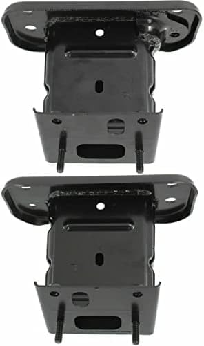 Set of 2 Front Bumper Stay Bracket Steel Left Driver & Right Passenger Side Direct Replacement Compatible with 2014-2023 Infiniti Q50 IN1067108 IN1066108 622104GA0A 622114GA0A