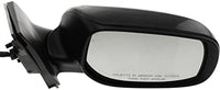 Set Of 2 Front Power Mirror Manual Folding Non-Heated Primed Right Passenger & Left Driver Side Direct Replacement Compatible With 2009-2013 Toyota Corolla TO1320249 TO1320260