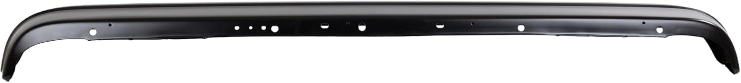 Rear Bumper Face Bar Primed Steel Direct Replacement Compatible With 1994-2014 Ford E-Series FO1102301 7C2Z17906EPTM