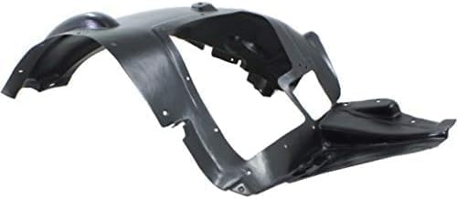 Front Section Fender Liner Plastic Right Passenger Side Direct Replacement Compatible With 2010-2011 BMW X6 BM1249122 51717180620