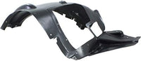 Front Section Fender Liner Plastic Right Passenger Side Direct Replacement Compatible With 2010-2011 BMW X6 BM1249122 51717180620