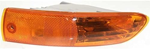 Set Of 2 Front Turn Signal Lamp Assembly Right Passenger & Left Driver Side Direct Replacement Compatible With 2002-2005 Mitsubishi Eclipse MI2521117 MI2520117 MR990824 MR990823