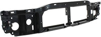 Front Header Panel Thermoplastic And Fiberglass + Headlights Assembly + Corner Lamps Left Driver & Right Passenger Side Direct Replacement Compatible With 1998-2000 Ford Ranger