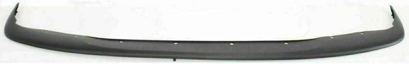 Front Bumper Steel + Grille Chrome Shell With Painted Dark Gray Insert + Filler + Lower Valance Panel Direct Replacement Compatible With Toyota Tacoma 2001-2004 TO1095196