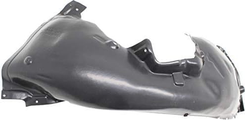 Front Fender Liner Rear Section Left Driver Side Direct Replacement Compatible With 2017-2019 Audi A4 AU1248133 8W0821171A-PFM