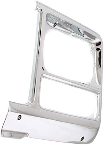 Set of 2 Front Head Light Door Bezel Rectangular Left Driver & Right Passenger Side Direct Replacement Compatible With 1979-1980 Chevrolet/GMC/Suburban/C/K Series GM2513101