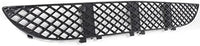Front Bumper Center Grille Primed Plastic Direct Replacement Compatible With 2000-2002 Mercedes Benz E-Class MB1036101 2108850053