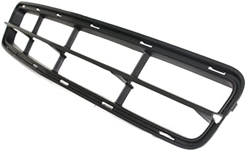 Front Bumper Grille Center Textured Direct Replacement Compatible With 2008-2012 Chevrolet Malibu GM1036119 15823704