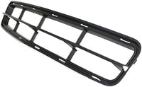Front Bumper Grille Center Textured Direct Replacement Compatible With 2008-2012 Chevrolet Malibu GM1036119 15823704