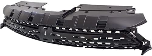 Front Grille Textured Shell And Insert Direct Replacement Compatible With 2013-2016 Dodge Dart CH1200378 68081408AE