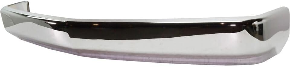 Front Bumper Face Bar Chrome Steel With License Plate Holes Direct Replacement Compatible With 1988-2002 Chevrolet & GMC C/K Series GM1002266 15680830