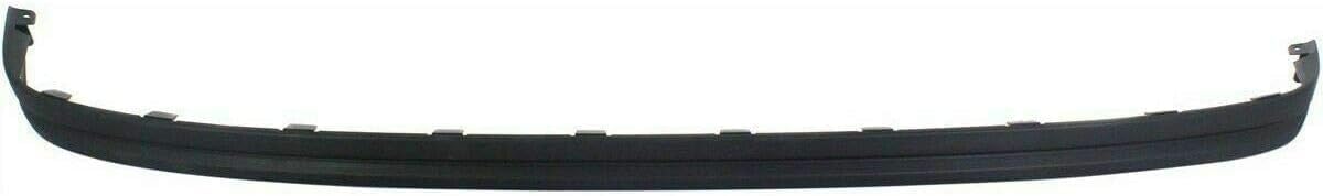 Front Bumper Lower Valance Air Deflector Textured Direct Replacement Compatible With 2007-2014 Cadillac Escalade GM1092222 15138234