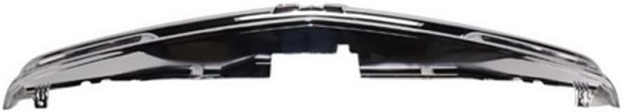 Front Grille Chrome Shell & Cross Bar Insert With Dual Beam Headlamp Direct Replacement Compatible With 1994-2000 Chevrolet / 1994-1999 Suburban C/K Series GM1200463