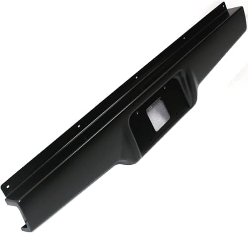Rear Roll Pan Primed Steel With License Plate Part And Light Kit Direct Replacement Compatible With 1982-1993 Chevrolet S10 REPC825510