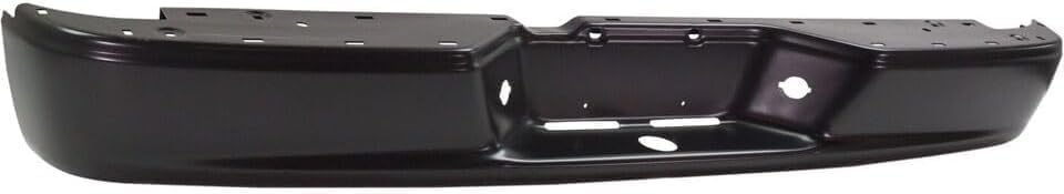 Step Bumper Face Bar Primed Steel Direct Replacement Compatible With 2006-2009 Mitsubishi Raider / 2005-2010 Dodge Dakota / 2011 Ram-Dakota CH1102362 55077652AB