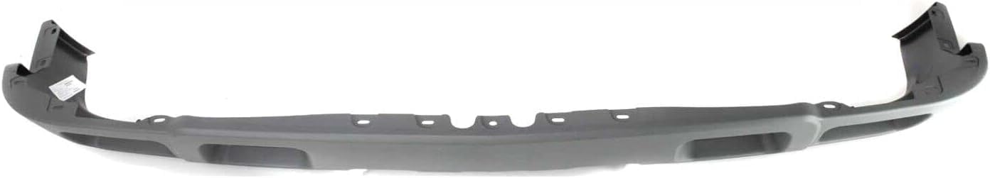Front Bumper Upper Cover + Lower Valance Air Deflector Textured Gray Direct Replacement Compatible With 2003-2006 Chevrolet Silverado 2500HD 3500 GM1051109 GM1092173 15139804 10367213